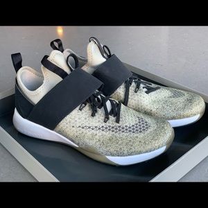 Women’s Nike Gray with Strap Training shoes 8.5